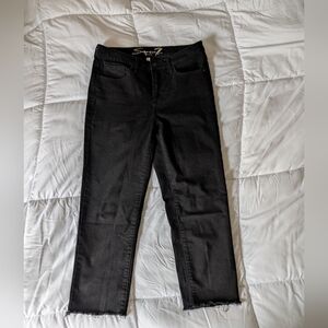 Seven Tower Crop Straight Jeans Size 6